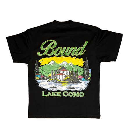 Bound Lake Como Tee Black