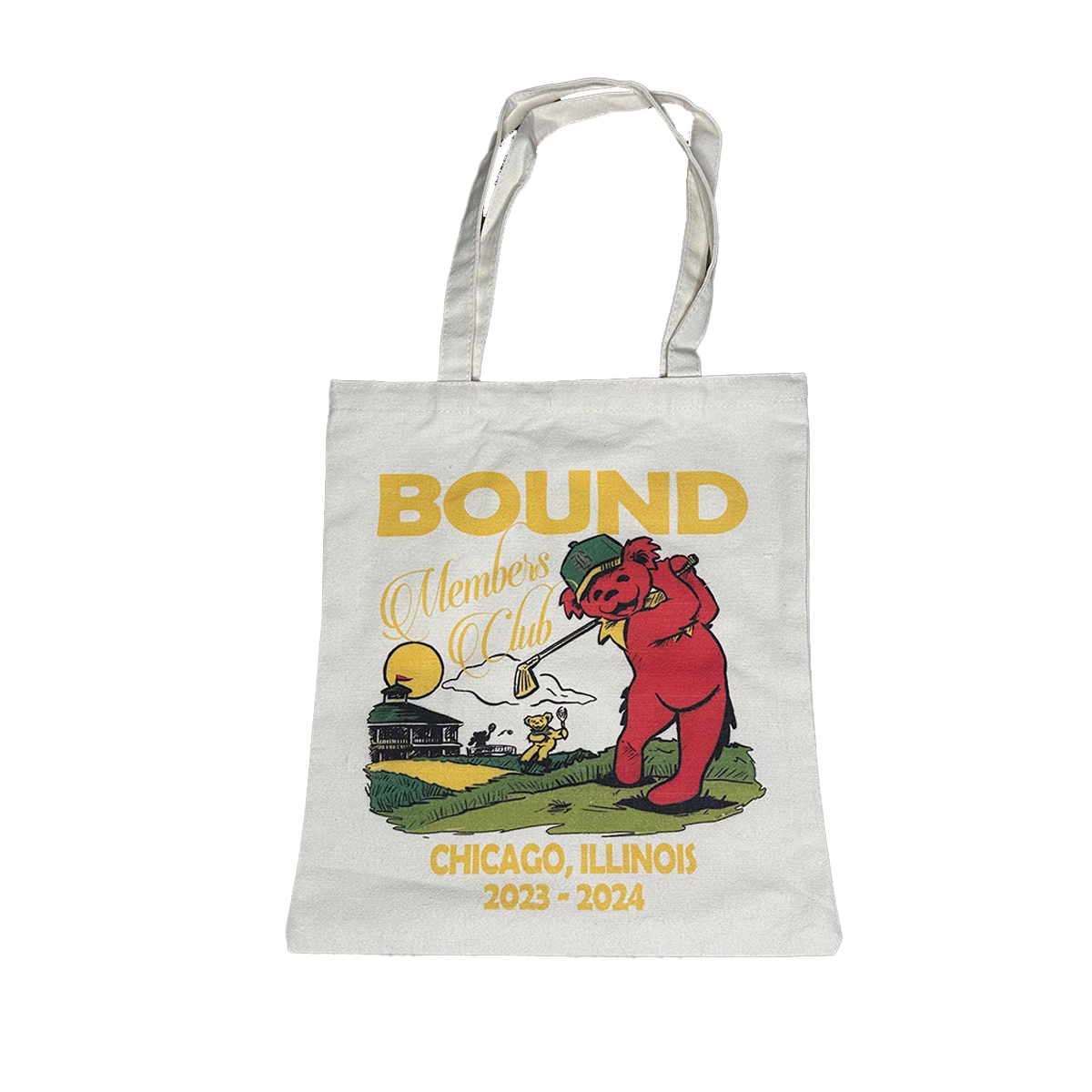 Bound Bear Tote Bag