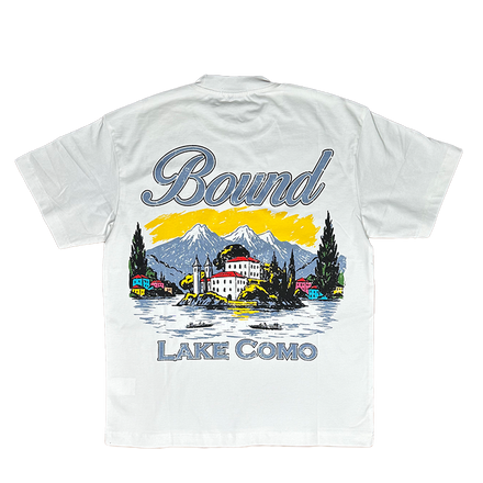 Bound Lake Como Tee White