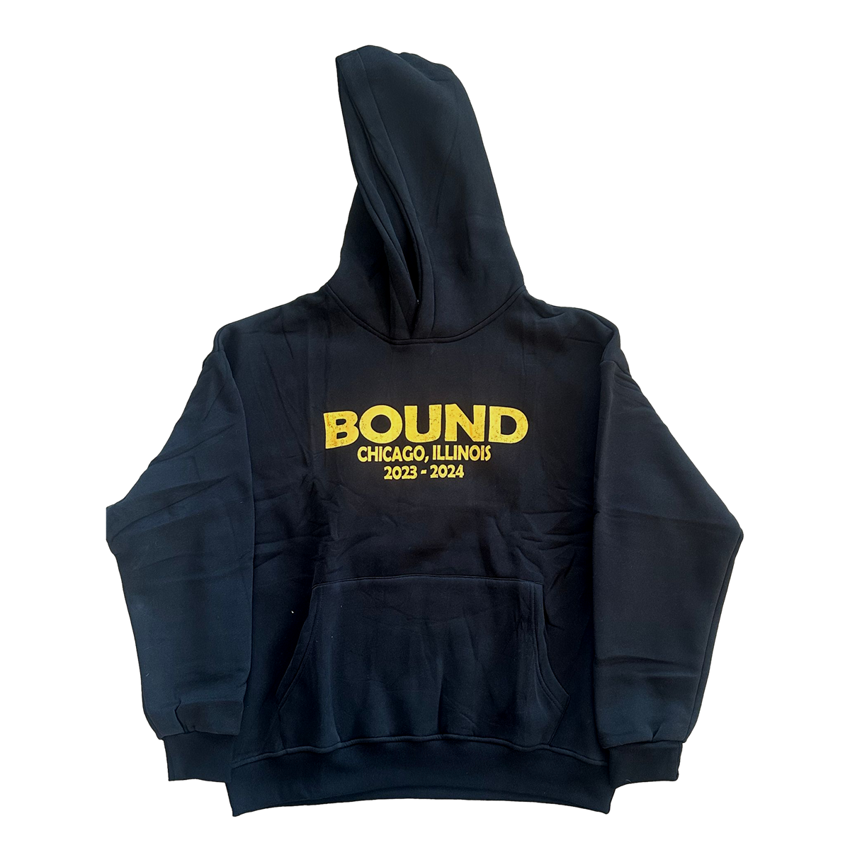 Bound Vintage Bear Hoodie Black
