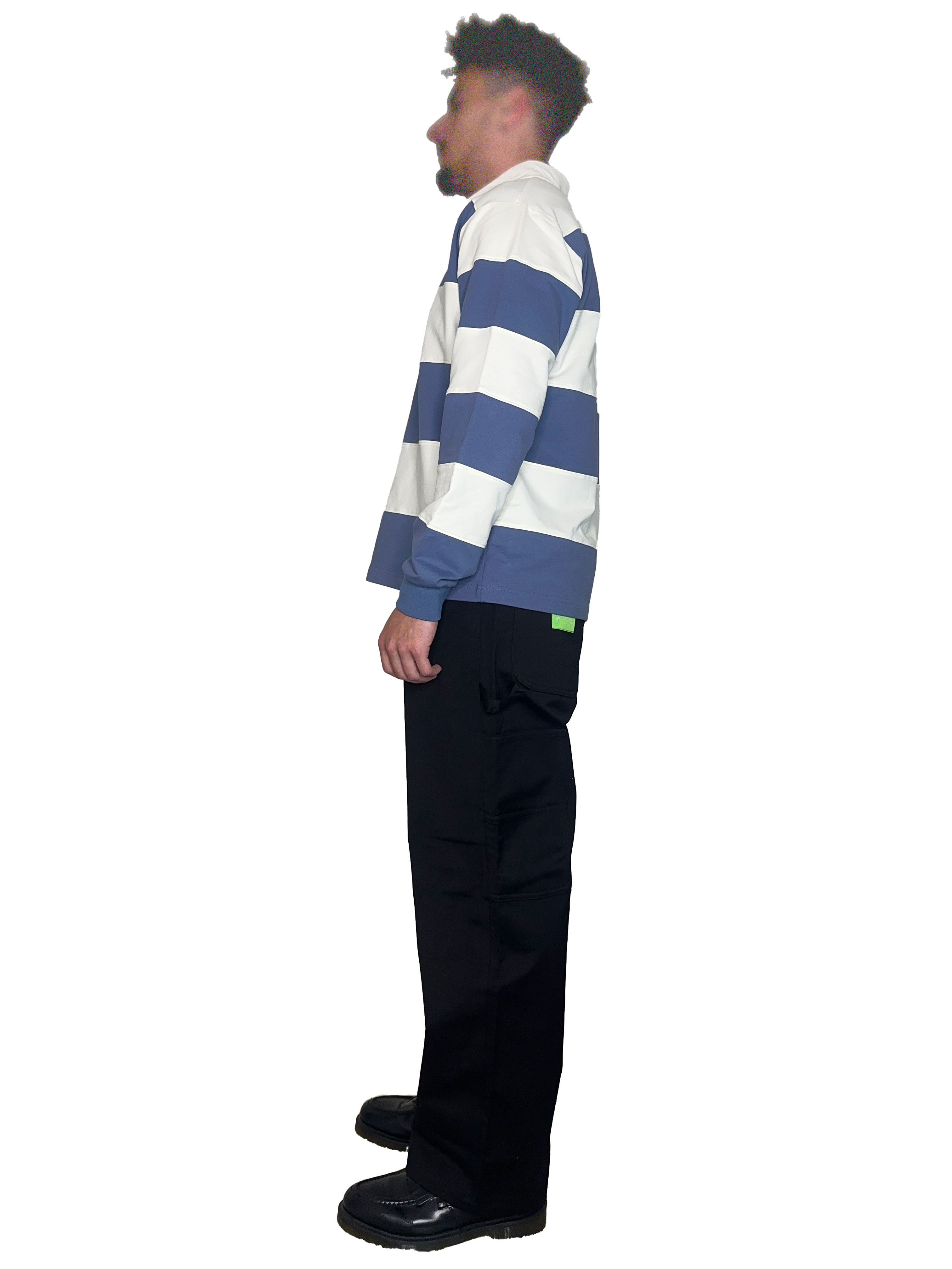 Bound Rugby Shirt Slate Blue