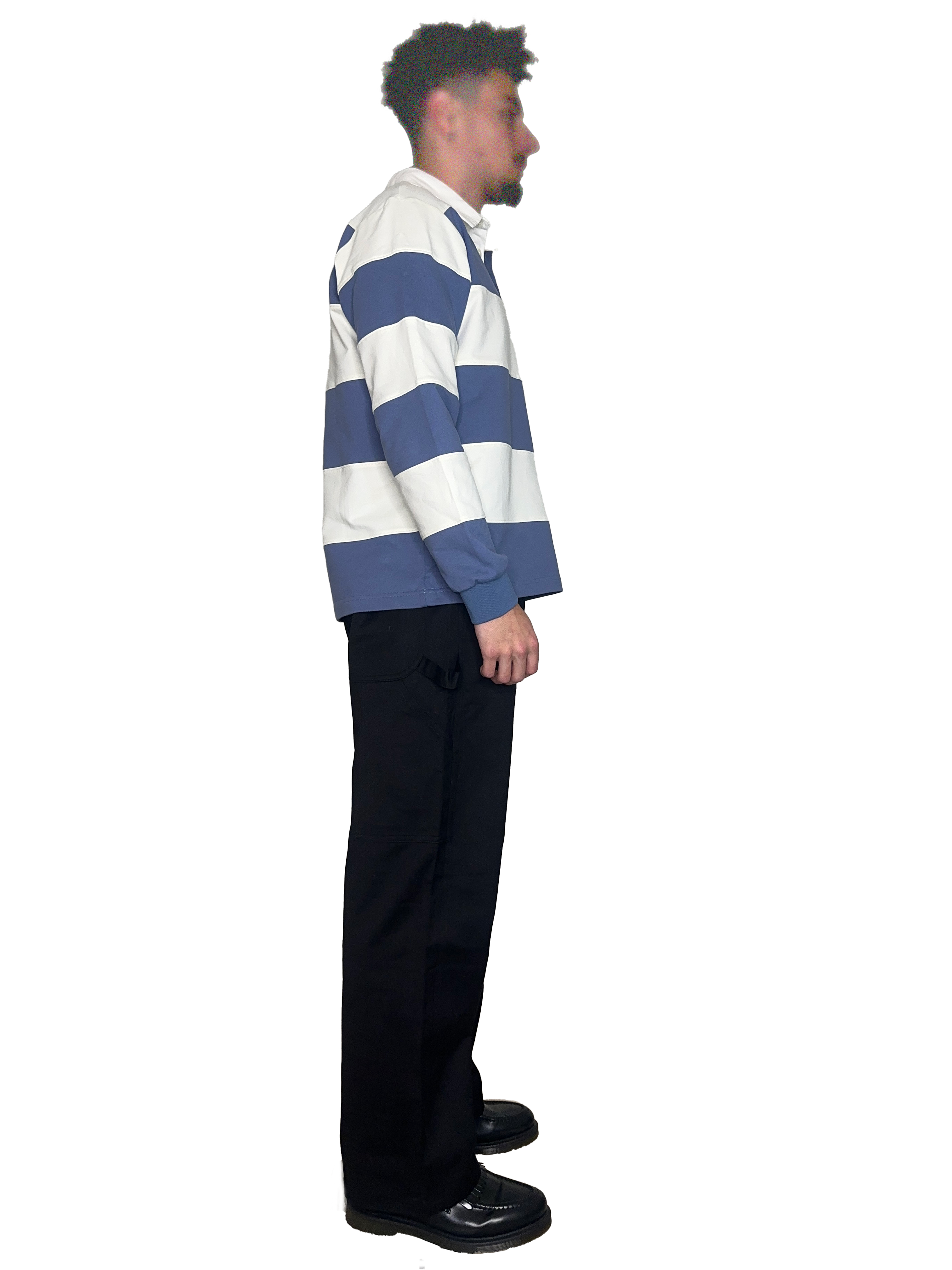 Bound Rugby Shirt Slate Blue