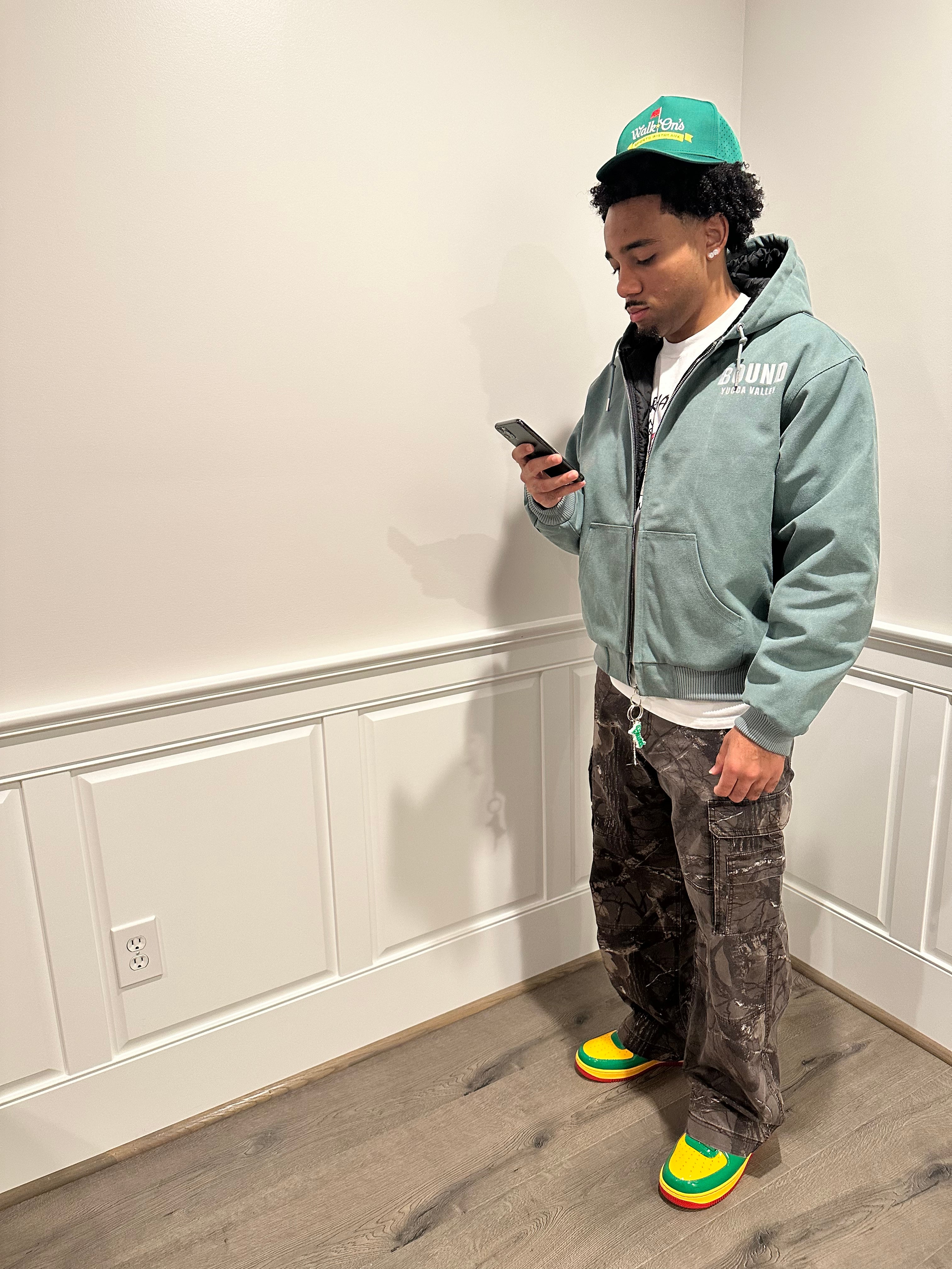 Bound YV Work Jacket Sage